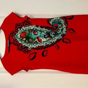 Cynthia Rowley red dress
Size: 6